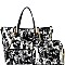 MICHELLE OBAMA PURSES, CHAIN TOTE WALLET SET