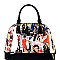 MICHELLE OBAMA MAGAZINE HANDBAGS, 3 in 1 Satchel Wallet