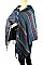 Pack of (12 Pieces) Assorted Classy Tribal Pattern Fringe Shawls FM-AACG0820