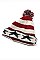 Fashionable American Flag Knitted Beanie FM-AAH395
