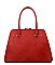 Triple Compartment Satchel - Tote Bag