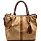 AB700-LP Tassel Accent Distressed Hot Tote