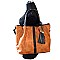 AB700-LP Tassel Accent Distressed Hot Tote