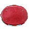 ROUND HANDLED ACCORDION SATCHEL