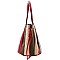 ROUND HANDLED ACCORDION SATCHEL