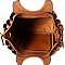 2 IN 1 MULTICOLORED ACCORDION SATCHEL