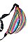Holographic RAINBOW  Fashion Fanny Pack BUMBAG  FM-ABG388