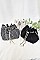 Allover Rhinestone Embellished Bucket Shoulder Bag