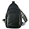 Stylish Sling Backpack with Guitar Strap