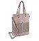 DESIGNER MESH STYLE FASHION TOTE BAG