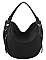 MODERN PLAIN STYLE HOBO BAG