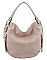MODERN PLAIN STYLE HOBO BAG