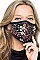 FLOWER PRINTED REUSABLE FASHION MASK