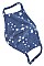 STAR PRINT REUSABLE COTTON MASKS