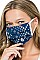 CHIC REUSABLE BANDANA PRINTED MASK