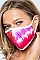 REUSABLE FASHION COLOR MASK