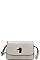 KEY HOLE ACCENT LUCIANNA CROSS BODY BAG