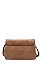 KEY HOLE ACCENT LUCIANNA CROSS BODY BAG
