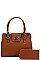 2IN1 MODERN CLASSY SATCHEL WITH MATCHING WALLET