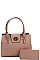 2IN1 MODERN CLASSY SATCHEL WITH MATCHING WALLET