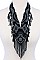 STYLISH FASHION TRIBAL MULTI BEADED STATEMENT NECKLACE JYAN-1619