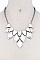 MODERN STYLISH MULTI DROP STATEMENT NECKLACE AND EARRING SET JYANE6318