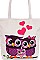 FASHION CUTE OWN FAMILY PRINT TOTE BAG