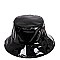 GLOSSY ENAMEL BUCKET HAT