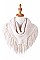 Fashionable Fringe Knit Infinity Scarves FM-AO555