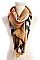 PLAID PRINT OBLONG SCARF