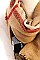 PLAID PRINT OBLONG SCARF