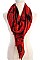 Metallic Mix Check Fashion Scarf