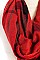 Metallic Mix Check Fashion Scarf