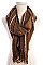 TWO TONE OBLONG SCARF