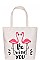 FLAMINGO BE WITH YOU PRINT ECCO TOTE BAG