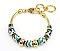 MULTI TEXTURED ENAMEL BEAD FASHION BRACELETS