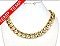 Gold Chain Link Necklace - Designer Inspired