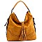 Tassel Accent Braided Hobo MH-AS0001