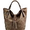 LARGE BRAIDED TASSEL TOTE