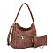 2-IN-1 Marley Hobo Crossbody and Wristlet Set