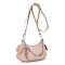 Multi Pocket Chain Accent Shoulder/ Crossbody