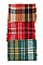 Pack of 12 Fashion Plaid Infinity Scarf Set