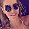 Pack of 12 Studded Round Sunglasses