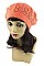 Pack of 12 (pieces) Assorted Beret Beanie Hat FM-AT162