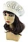 Pack of 12 (pieces) Assorted Beret Beanie Hat FM-AT162