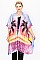 SUNSET PRINT Topper Kimono COVER UP
