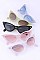 Pack of 12 Cat Eye Mix Color Frame Iconic Sunglasses Set