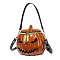 Halloween Pumpkin Jack Satchel Crossbody Bag