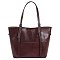 Genuine Leather Smooth Tote Bag