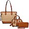 Straw 3-in-1 Shopper Set